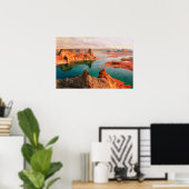 Lake Powell Arizona Poster (Thuiskantoor)
