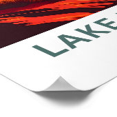 Lake Powell Arizona Reisprint Poster (Hoek)