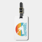 Lake Powell Arizona Utah Kayak Bagagelabel (Voorkant verticaal)