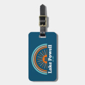 Lake Powell Arizona Utah Rainbow Bagagelabel (Voorkant verticaal)