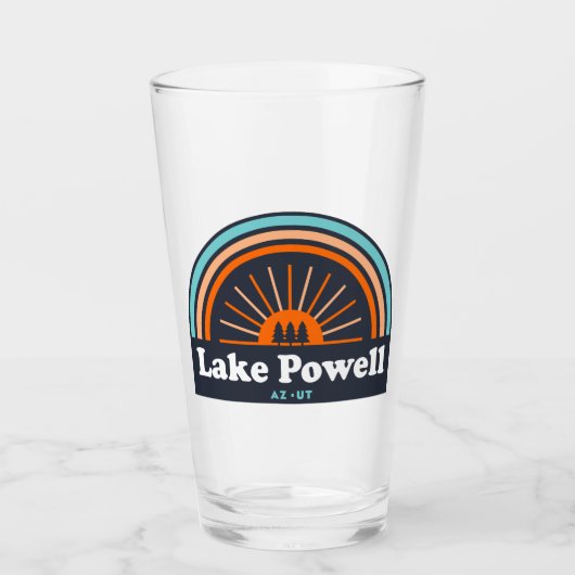Lake Powell Arizona Utah Rainbow Glas (Voorkant)