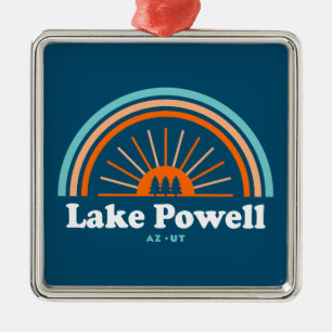Lake Powell Arizona Utah Rainbow Metalen Ornament