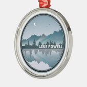 Lake Powell Arizona Utah reflectie Metalen Ornament (Links)