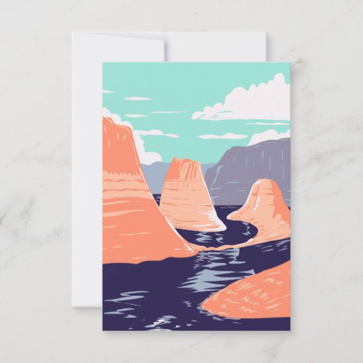 Lake Powell Bedankkaart (Voorkant)
