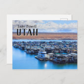 Lake Powell Boating Briefkaart (Voorkant / Achterkant)