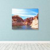 Lake Powell Canvas Afdruk (Insitu (Houten vloer))