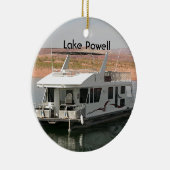 Lake Powell: Houseboot, Arizona, Verenigde Staten  Keramisch Ornament (Rechts)