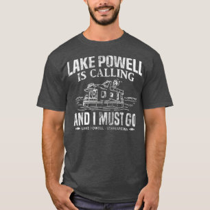 Lake Powell noemt het een grappige woonboot T-shirt