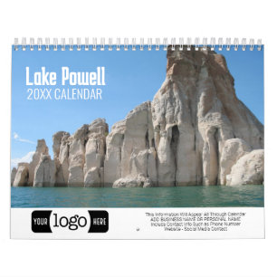 Lake Powell Reisfotografie Promotioneel Kalender