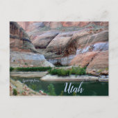 Lake Powell Rocks Canyon Utah Briefkaart (Voorkant)
