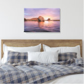 Lake Powell Sunset Canvas Afdruk (Insitu (Slaapkamer))
