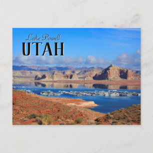 Lake Powell Utah Boats Briefkaart