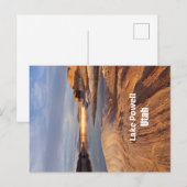 Lake Powell, Utah Briefkaart (Voorkant / Achterkant)