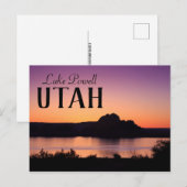 Lake Powell Utah Dawn Briefkaart (Voorkant / Achterkant)