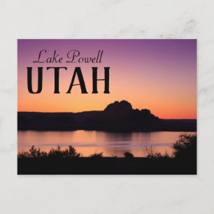 Lake Powell Utah Dawn Briefkaart