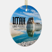 Lake Powell Utah Lone Rock Keramisch Ornament (Rechts)