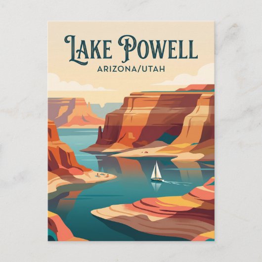 Lake Powell VS Briefkaart (Voorkant)
