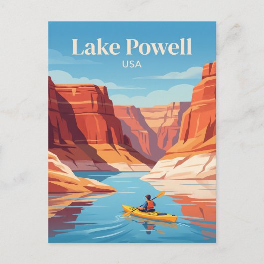 Lake Powell VS Briefkaart (Voorkant)