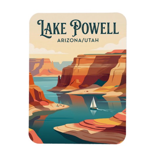 Lake Powell VS Magneet (Verticaal)