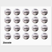 Lake Powell: Woonboot, Arizona, Verenigde Staten 9 Ronde Sticker (Vel)