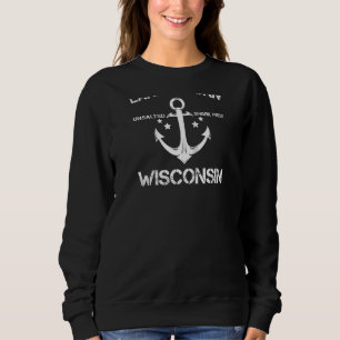 Lake Poygan Wisconsin Funny Vist kampzomer Trui