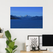 Lake Pukaki and Aoraki Poster (Thuiskantoor)