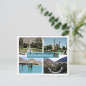 Lake Qargha - Babur Garden Briefkaart (Staand voorkant)