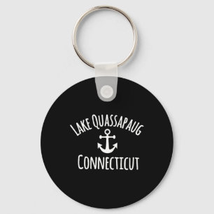 Lake Quapaug Connecticut Zeilen Bootvaren Scheepva Sleutelhanger