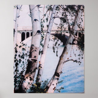 'Lake Quinsigamond 1988' Poster