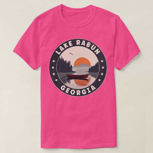 Lake Rabun Georgia Sunset T-shirt (Design voorkant)