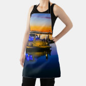 Lake Ray Hubbard Rockwall TX Sunset Apron Schort (Insitu)