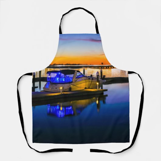 Lake Ray Hubbard Rockwall TX Sunset Apron Schort (Voorkant)