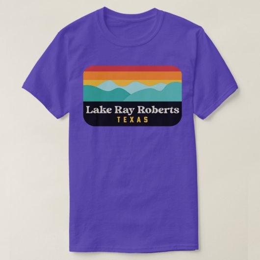 Lake Ray Roberts Texas State Park Pilot Point T-shirt (Design voorkant)