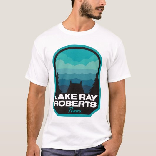 Lake Ray Roberts Texas Summer T-shirt (Voorkant)