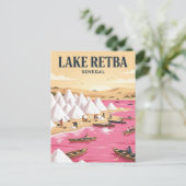 Lake Retba, Dakar, Dakar Briefkaart (Staand voorkant)