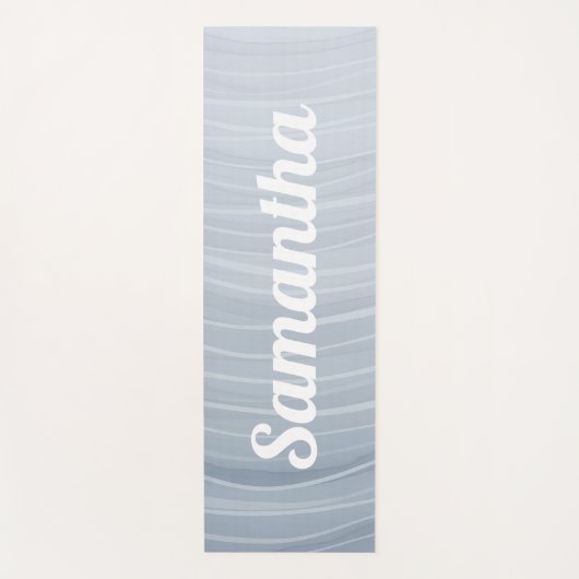 Lake Ripple Lines Meditative Flow Yogamat (Voorkant)