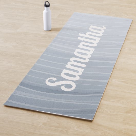 Lake Ripple Lines Meditative Flow Yogamat (In situ)