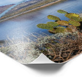 Lake Roosevelt Bridge Foto Afdruk (Hoek)