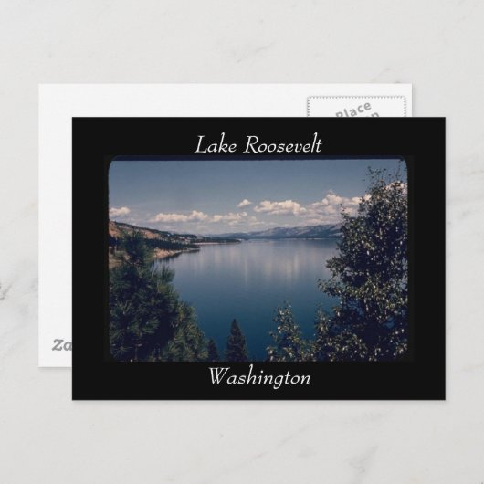 Lake Roosevelt, Briefkaart Washington (Voorkant / Achterkant)