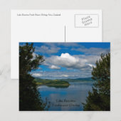 Lake Rotoma, Nieuw-Zeeland Briefkaart (Voorkant / Achterkant)