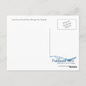 Lake Rotoma, Nieuw-Zeeland Briefkaart (Achterkant)