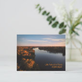 Lake Royale Sunset Post Card Briefkaart (Staand voorkant)