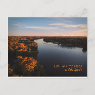 Lake Royale Sunset Post Card Briefkaart