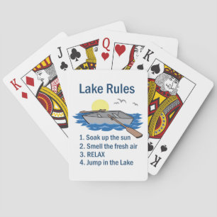 Lake Rules Pokerkaarten