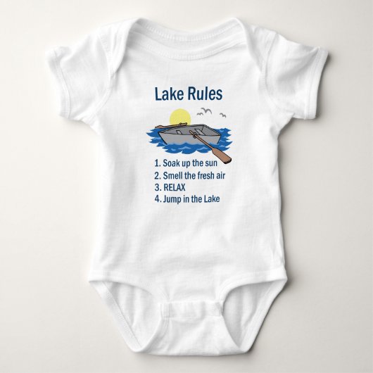 Lake Rules Romper (Voorkant)