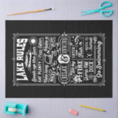 Lake Rules Tissuepapier (Craft)