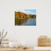 Lake Russell herfstkleuren Poster (Keuken)
