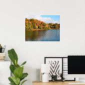 Lake Russell herfstkleuren Poster (Thuiskantoor)