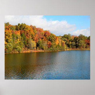 Lake Russell herfstkleuren Poster