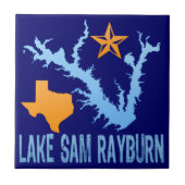 Lake Sam Rayburn, Texas Tegeltje (Voorkant)